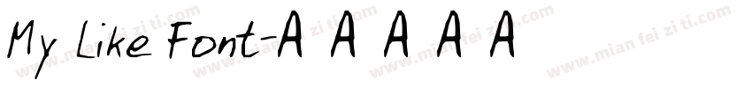 My Like Font字体转换